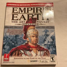 Empire Earth The Art of Conquest Expansion Prima Official Strategy Guide Sierra  picture