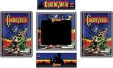 Castlevania Nintendo Vs Arcade Side Art Full Set 5pc Artwork CPO Exclusive Kit picture