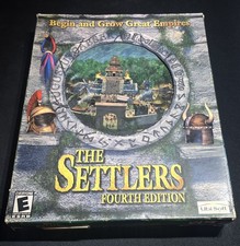 The Settlers: Fourth Edition PC Windows game LN perfect cond disc COMPLETE- picture
