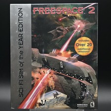FreeSpace 2: Sci-Fi SIM of the Year Edtion, 2000, Big Box, New & Sealed picture