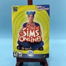 The Sims Online New and Improved PC Game 2003 New Open Box Factory Sealed picture