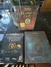 Baldur's Gate Series Tales of the Sword Coast, Shadows of Amn, Throne of Bhaal. picture