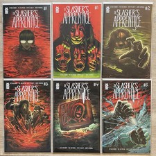 THE SLASHER'S APPRENTICE #1-5A & 1B Complete Miniseries (2025 MAD Cave Studios) picture
