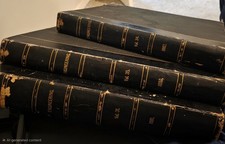 Three hard back engineering books, from 1881, 1882 and 1883 all for one price .. picture