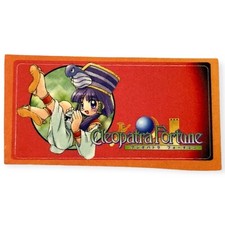 Sony PlayStation 1 Ps1 Cleopatra’s Fortune Official Japanese Memory Card Sticker picture