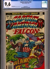 CAPTAIN AMERICA AND THE FALCON #203 CGC 9.6 WHITE PAGES CHEAP ON SALE picture