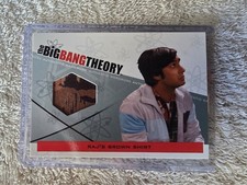 2012 Cryptozoic Big Bang Theory Authentic Wardrobe Card M-17 Raj's Brown Shirt picture