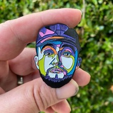 Mac Miller - “Colors And Shapes” GLOW in The Dark Enamel Pin picture