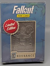 Fallout Perk Card - Limited Edition Endurance Metal Perk Card picture