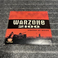 Warzone 2100 2 Disc Set + Demos Video Game Windows 95/98 PC CD-ROM Eidos 1999 picture