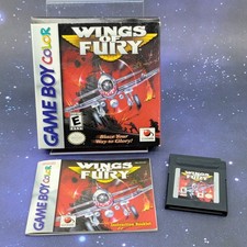 Wings of Fury Nintendo Game Boy Color GBC CIB Complete Box Manual DMG-AFXE-USA picture