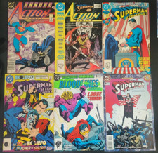 ACTION COMICS ANNUAL #1-13 (1987) DC COMICS FULL COMPLETE SERIES SUPERMAN picture