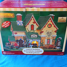 Lemax Harvest Crossing Stella Creek Winery Illuminated Lighted Building, Boxed picture