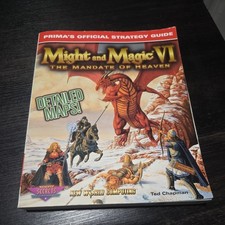 Might and Magic VI Mandate of Heaven Official Prima Strategy Guide Great Shape picture