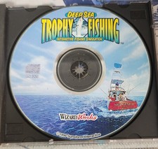 WizardWorks Deep Sea Trophy Fishing PC 1998 Interactive Fishing Simulation Disc picture