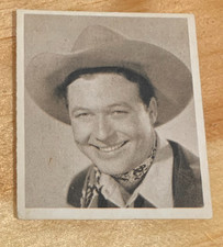 Rare 1948 Bowman R701-9 Movie Stars #6 Monte Hale EX-NM High Grade picture
