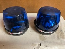 USGI Small Blue Warning Light, 2 Pack Deal. Unused. picture