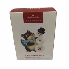 2024 Hallmark  Keepsake  Ornament A BIG THANK YOU Hallmark Employee Gift picture