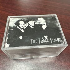 DuoCards 1997 The Three Stooges 72-Card Non-Sport Set w/ Checklist #72 picture