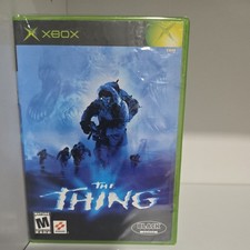 The Thing Xbox New Factory Y-Fold Sealed English Version, Not Perfect picture