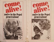 1965 Pepsi PrintAd:Come Alive Inside The Exciting Story Chicago White Sox Cover picture