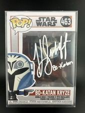 Katee Sackhoff Signed Bo Katan Funko Pop 463 Star Wars Auto JSA COA picture