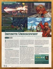 2008 Infinite Undiscovery Xbox 360 REVIEW Print Ad/Poster RPG Video Game Pop Art picture