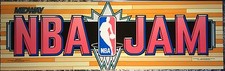 NBA Jam Dedicated Arcade Marquee 25