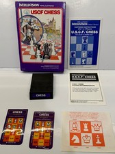 USCF Chess Intellivision Mattel 1982 CIB Complete in Box L@@K picture