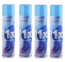 4 Can Neon 11X Refined Butane Lighter Gas Refill picture