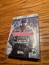 Return to Castle Wolfenstein Platinum Edition PC Game Cardboard Sleeve Slipcover picture