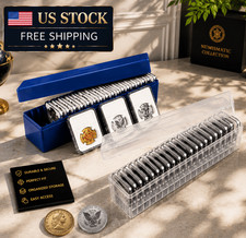 20 Slot Transparent Coin Storage Box Case for PCGS NGC Slab Coin Holders picture