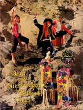 1988 • Sims, Powell Peralta Print Ad • Tony Hawk, Staab Skateboard 1980s KA.26 picture