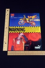 2002 Puma Travis Pastrana Motocross Gadzooks Magazine Page Print Ad Poster 2000s picture