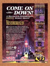 1995 Advanced Dungeons & Dragons Menzoberranzan IBM Original Ad / Promo v1 picture