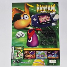 Rayman Advance Nintendo GameBoy By Far Print Ad/Poster Official Promo Art picture