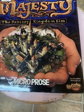 Majesty Fantasy Kingdom Sim (2000) PC NEW OPEN BIG BOX RTS Classic Sealed disc. picture