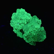 Mexican Hyalite Opal Collector Grade Stone, UV Reactive Fluorescent, 22 g picture
