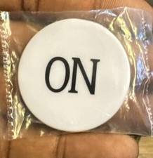 Craps White/Black ON/OFF 2-SIDED 2