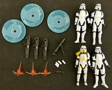 Hasbro Star Wars Vintage Collection TVC Deluxe Stormtrooper Figure Lot of 4 3.75 picture