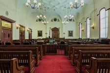Photo:Muskogee Oklahoma Ed Edmondson Courthouse Courtroom 2013 Interior picture