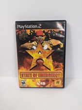 State Of Emergency ~(Playstation 2) Great Video Game~Rockstar w/Manual .. picture