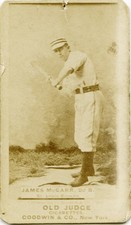 James McCarr 1888 Vintage Baseball Old Judge Cigarette Card Photo Reprint picture