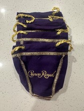 *5 PACK* Crown Royal Bags Mini 50ml Shooter Tiny Small Size Choice of Color 4