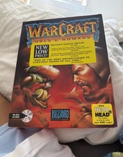 Warcraft Orcs and Humans PC Big Box ONLY - Empty ReplacementBox - Blizzard 1994 picture