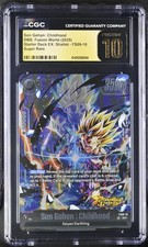 CGC Pristine 10 2025 SON GOHAN CHILDHOOD DBS Fusion World FS09-10 Super Rare ENG picture