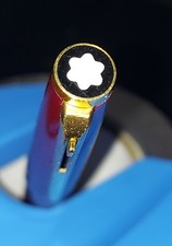 1980's Montblanc Lever Pen Burgundy W. Germany picture