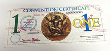 2014 $1 American Numismatic Association Convention Fair in Chicago SPECIMEN NOTE picture