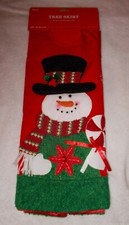 NEW Darice Snowman Christmas Tree Skirt 42 Inch picture