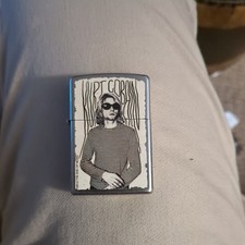 Zippo Lighter - Kurt Cobain - Nirvana - Rare -Nevermind 